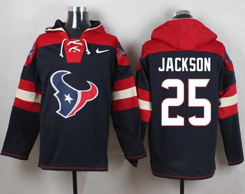 Houston Texans #25 Kareem Jackson Navy Blue Player Stitched Pullover NFL Hoodie,We sell and wholesale Houston Texans #25 Kareem Jackson Navy Blue Player Stitched Pullover NFL Hoodie on line form chian!