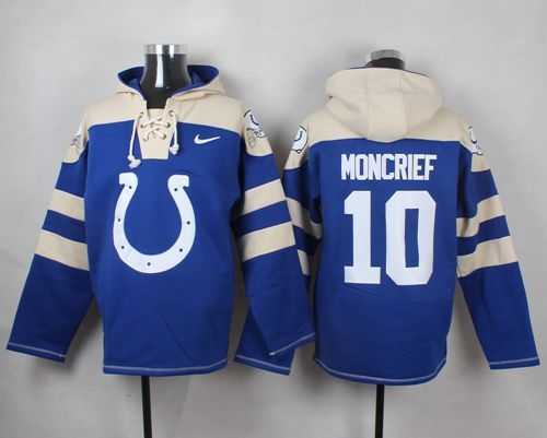 Indianapolis Colts #10 Donte Moncrief Royal Blue Player Stitched Pullover NFL Hoodie,We sell and wholesale Indianapolis Colts #10 Donte Moncrief Royal Blue Player Stitched Pullover NFL Hoodie on line form chian!