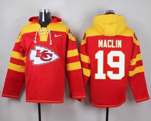 Kansas City Chiefs #19 Jeremy Maclin Red Player Stitched Pullover NFL Hoodie,We sell and wholesale Kansas City Chiefs #19 Jeremy Maclin Red Player Stitched Pullover NFL Hoodie on line form chian!