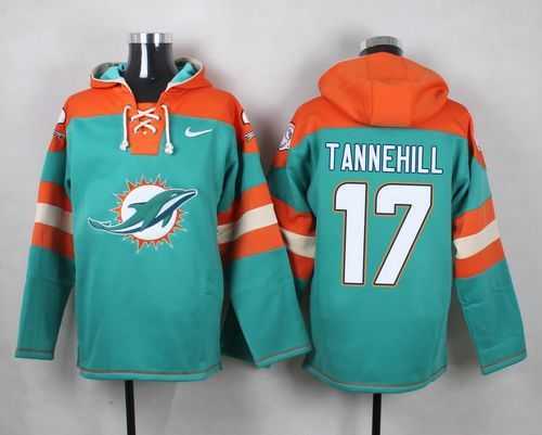 Miami Dolphins #17 Ryan Tannehill Aqua Green Player Stitched Pullover NFL Hoodie,We sell and wholesale Miami Dolphins #17 Ryan Tannehill Aqua Green Player Stitched Pullover NFL Hoodie on line form chian!