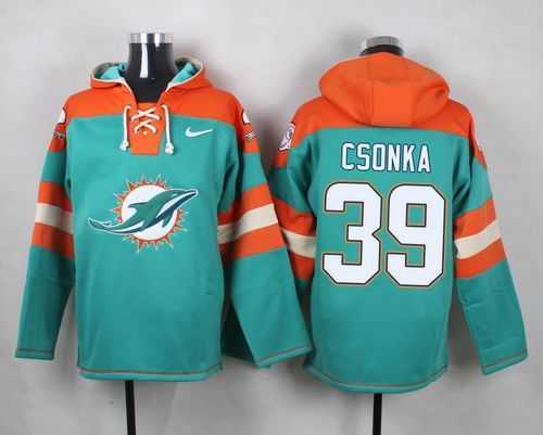 Miami Dolphins #39 Larry Csonka Aqua Green Player Stitched Pullover NFL Hoodie,We sell and wholesale Miami Dolphins #39 Larry Csonka Aqua Green Player Stitched Pullover NFL Hoodie on line form chian!