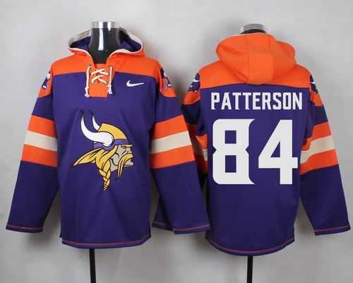 Minnesota Vikings #84 Cordarrelle Patterson Purple Player Stitched Pullover NFL Hoodie,We sell and wholesale Minnesota Vikings #84 Cordarrelle Patterson Purple Player Stitched Pullover NFL Hoodie on line form chian!