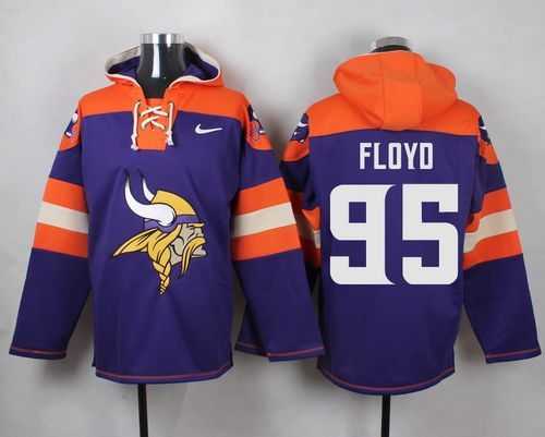 Minnesota Vikings #95 Sharrif Floyd Purple Player Stitched Pullover NFL Hoodie,We sell and wholesale Minnesota Vikings #95 Sharrif Floyd Purple Player Stitched Pullover NFL Hoodie on line form chian!