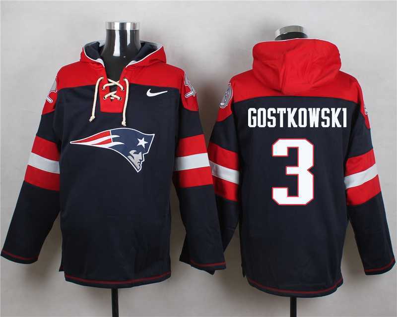 New England Patriots #3 Stephen Gostkowski Navy Blue Player Stitched Pullover NFL Hoodie,We sell and wholesale New England Patriots #3 Stephen Gostkowski Navy Blue Player Stitched Pullover NFL Hoodie on line form chian!