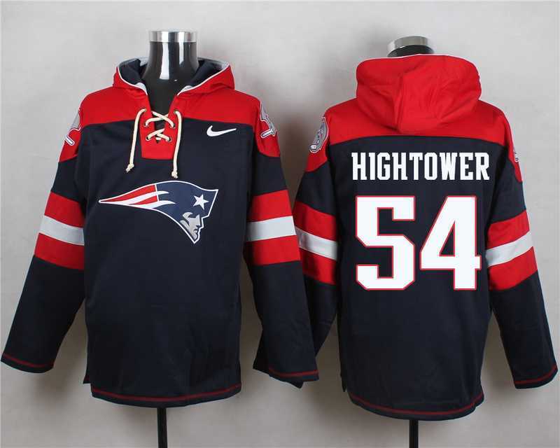 New England Patriots #54 Dont'a Hightower Navy Blue Player Stitched Pullover NFL Hoodie,We sell and wholesale New England Patriots #54 Dont'a Hightower Navy Blue Player Stitched Pullover NFL Hoodie on line form chian!