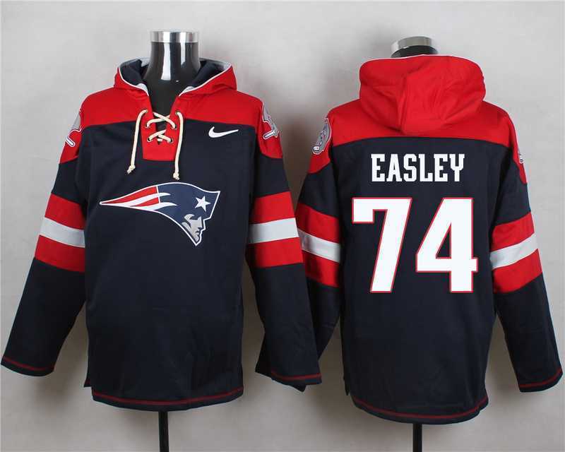 New England Patriots #74 Dominique Easley Navy Blue Player Stitched Pullover NFL Hoodie,We sell and wholesale New England Patriots #74 Dominique Easley Navy Blue Player Stitched Pullover NFL Hoodie on line form chian!