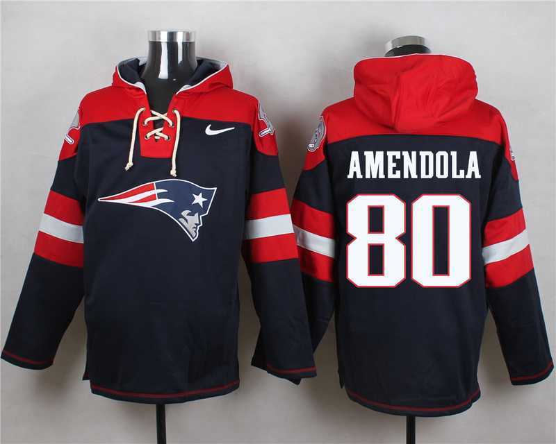 New England Patriots #80 Danny Amendola Navy Blue Player Stitched Pullover NFL Hoodie,We sell and wholesale New England Patriots #80 Danny Amendola Navy Blue Player Stitched Pullover NFL Hoodie on line form chian!