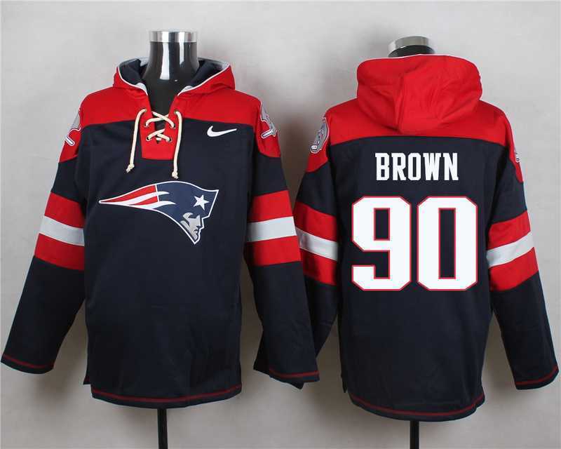 New England Patriots #90 Malcom Brown Navy Blue Player Stitched Pullover NFL Hoodie,We sell and wholesale New England Patriots #90 Malcom Brown Navy Blue Player Stitched Pullover NFL Hoodie on line form chian!