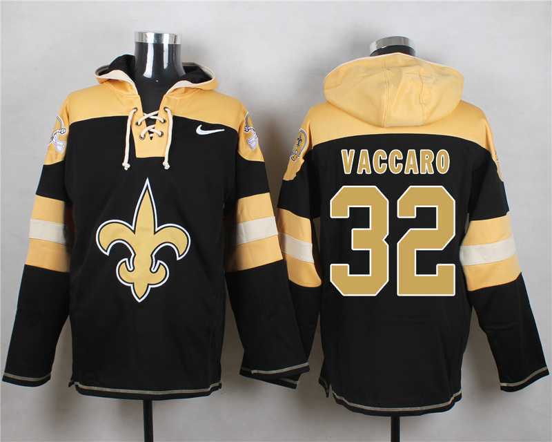 New Orleans Saints #32 Kenny Vaccaro Black Player Stitched Pullover NFL Hoodie,We sell and wholesale New Orleans Saints #32 Kenny Vaccaro Black Player Stitched Pullover NFL Hoodie on line form chian!