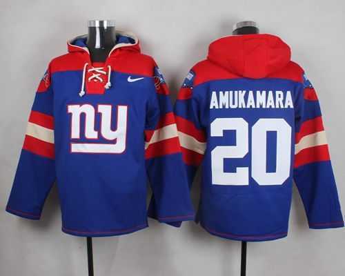 New York Giants #20 Prince Amukamara Royal Blue Player Stitched Pullover NFL Hoodie,We sell and wholesale New York Giants #20 Prince Amukamara Royal Blue Player Stitched Pullover NFL Hoodie on line form chian!