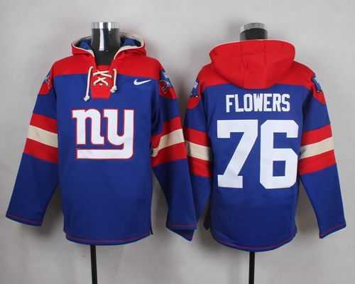 New York Giants #76 Ereck Flowers Royal Blue Player Stitched Pullover NFL Hoodie,We sell and wholesale New York Giants #76 Ereck Flowers Royal Blue Player Stitched Pullover NFL Hoodie on line form chian!
