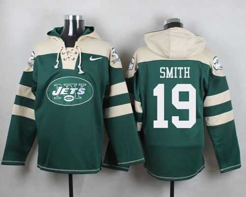 New York Jets #19 Devin Smith Green Player Stitched Pullover NFL Hoodie,We sell and wholesale New York Jets #19 Devin Smith Green Player Stitched Pullover NFL Hoodie on line form chian!