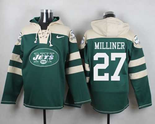 New York Jets #27 Dee Milliner Green Player Stitched Pullover NFL Hoodie,We sell and wholesale New York Jets #27 Dee Milliner Green Player Stitched Pullover NFL Hoodie on line form chian!