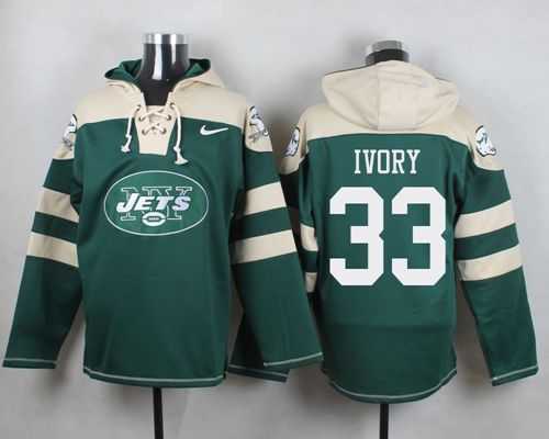 New York Jets #33 Chris Ivory Green Player Stitched Pullover NFL Hoodie,We sell and wholesale New York Jets #33 Chris Ivory Green Player Stitched Pullover NFL Hoodie on line form chian!