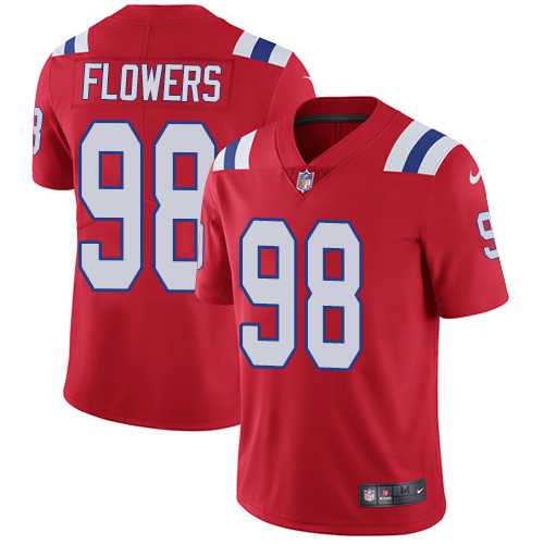 Nike New England Patriots #98 Trey Flowers Red NFL Vapor Untouchable Player Limited Jersey,We sell and wholesale Nike New England Patriots #98 Trey Flowers Red NFL Vapor Untouchable Player Limited Jersey on line form chian!