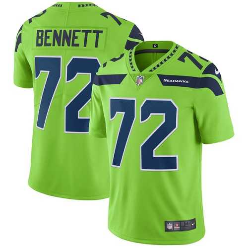 Nike Seattle Seahawks #72 Michael Bennett Green NFL Vapor Untouchable Player Limited Jersey,We sell and wholesale Nike Seattle Seahawks #72 Michael Bennett Green NFL Vapor Untouchable Player Limited Jersey on line form chian!