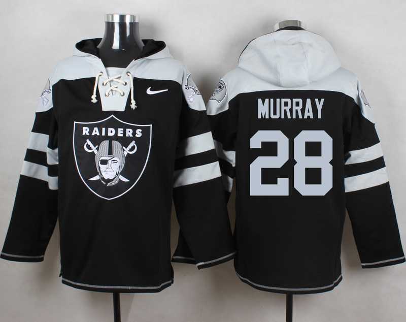 Oakland Raiders #28 Latavius Murray Black Player Stitched Pullover NFL Hoodie,We sell and wholesale Oakland Raiders #28 Latavius Murray Black Player Stitched Pullover NFL Hoodie on line form chian!