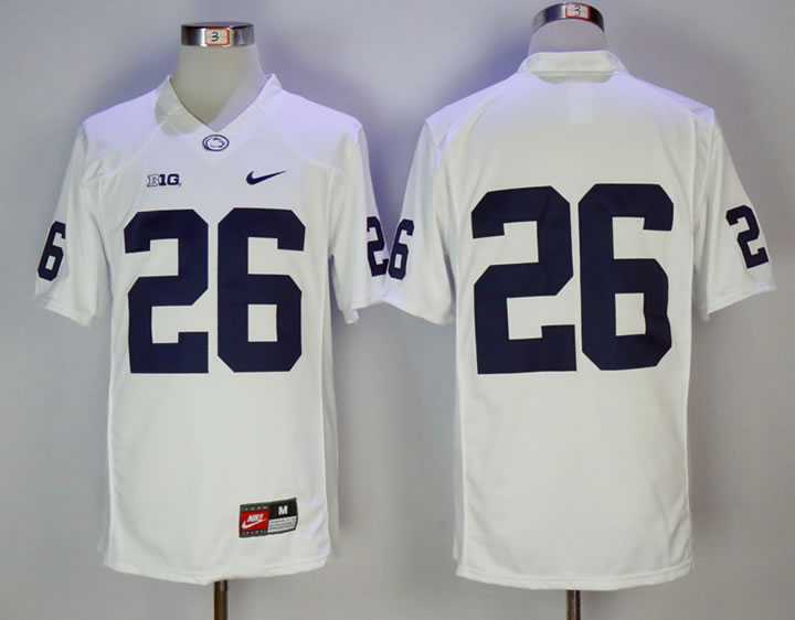 Penn State Nittany Lions #26 Saquon Barkley White College Football Jersey,We sell and wholesale Penn State Nittany Lions #26 Saquon Barkley White College Football Jersey on line form chian!