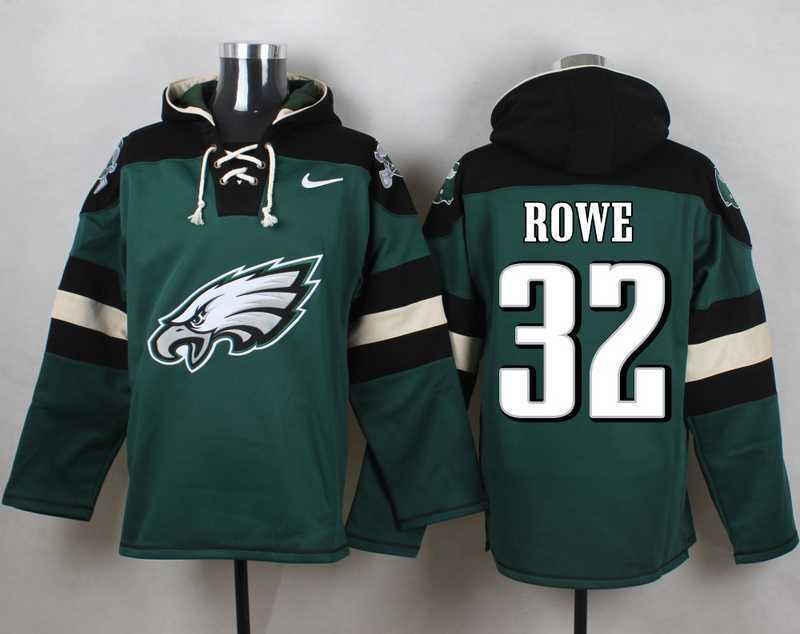 Philadelphia Eagles #32 Eric Rowe Midnight Green Player Stitched Pullover NFL Hoodie,We sell and wholesale Philadelphia Eagles #32 Eric Rowe Midnight Green Player Stitched Pullover NFL Hoodie on line form chian!