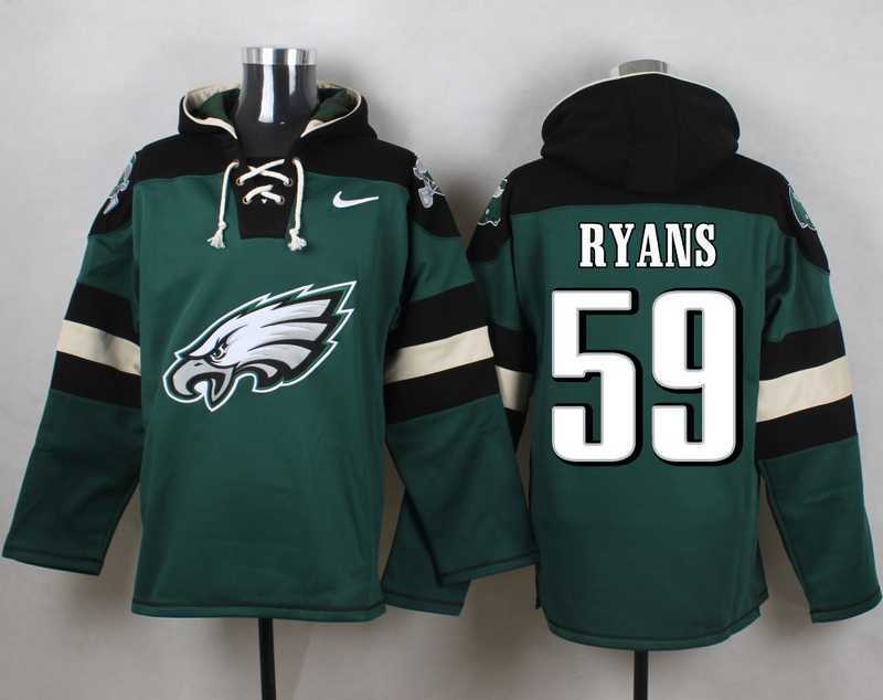 Philadelphia Eagles #59 DeMeco Ryans Midnight Green Player Stitched Pullover NFL Hoodie,We sell and wholesale Philadelphia Eagles #59 DeMeco Ryans Midnight Green Player Stitched Pullover NFL Hoodie on line form chian!