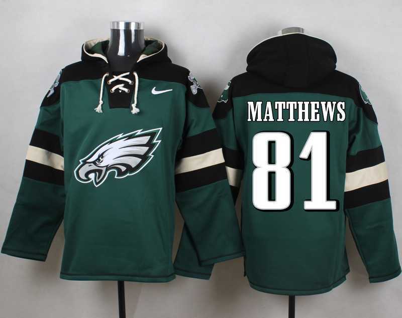 Philadelphia Eagles #81 Jordan Matthews Midnight Green Player Stitched Pullover NFL Hoodie,We sell and wholesale Philadelphia Eagles #81 Jordan Matthews Midnight Green Player Stitched Pullover NFL Hoodie on line form chian!