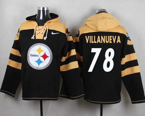 Pittsburgh Steelers #78 Alejandro Villanueva Black Player Stitched Pullover NFL Hoodie,We sell and wholesale Pittsburgh Steelers #78 Alejandro Villanueva Black Player Stitched Pullover NFL Hoodie on line form chian!