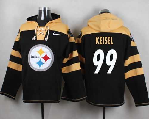 Pittsburgh Steelers #99 Brett Keisel Black Player Stitched Pullover NFL Hoodie,We sell and wholesale Pittsburgh Steelers #99 Brett Keisel Black Player Stitched Pullover NFL Hoodie on line form chian!