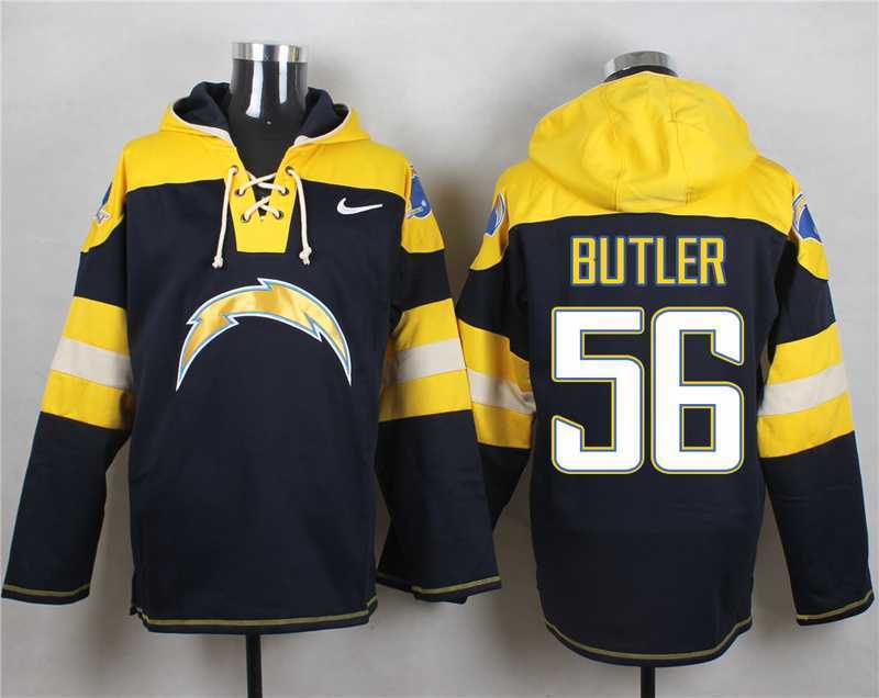 San Diego Chargers #56 Donald Butler Navy Blue Player Stitched Pullover NFL Hoodie,We sell and wholesale San Diego Chargers #56 Donald Butler Navy Blue Player Stitched Pullover NFL Hoodie on line form chian!