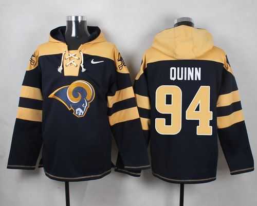 St. Louis Rams #94 Robert Quinn Navy Blue Player Stitched Pullover NFL Hoodie,We sell and wholesale St. Louis Rams #94 Robert Quinn Navy Blue Player Stitched Pullover NFL Hoodie on line form chian!
