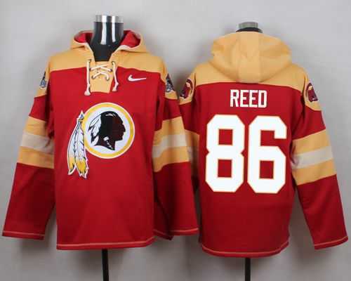 Washington Redskins #86 Jordan Reed Burgundy Red Player Stitched Pullover NFL Hoodie,We sell and wholesale Washington Redskins #86 Jordan Reed Burgundy Red Player Stitched Pullover NFL Hoodie on line form chian!
