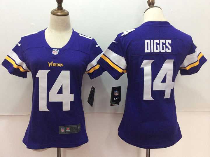 Women Nike Vikings #14 Stefon Diggs Purple Vapor Untouchable Player Limited Jersey,We sell and wholesale Women Nike Vikings #14 Stefon Diggs Purple Vapor Untouchable Player Limited Jersey on line form chian!