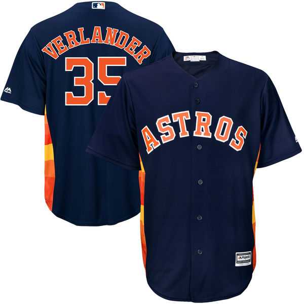 Houston Astros #35 Justin Verlander Navy New Cool Base Jersey,We sell and wholesale Houston Astros #35 Justin Verlander Navy New Cool Base Jersey on line form chian!