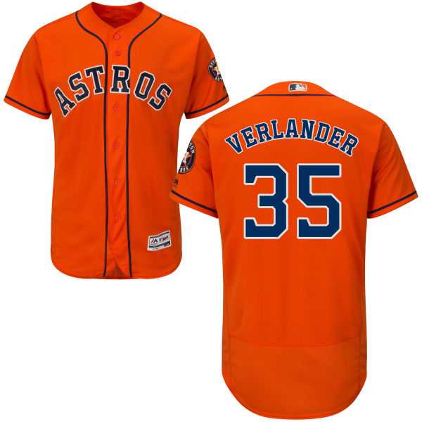 Houston Astros #35 Justin Verlander Orange Flexbase Jersey,We sell and wholesale Houston Astros #35 Justin Verlander Orange Flexbase Jersey on line form chian!