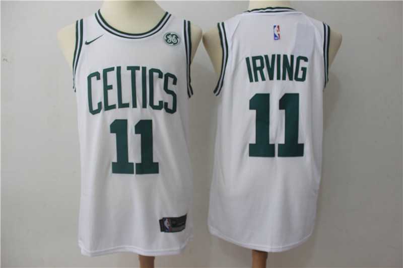 Nike Boston Celtics #11 Kyrie Irving White Swingman Stitched NBA Jersey,We sell and wholesale Nike Boston Celtics #11 Kyrie Irving White Swingman Stitched NBA Jersey on line form chian!