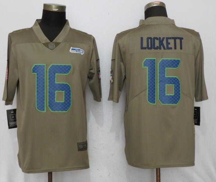 Nike Seattle Seahawks #16 Tyler Lockett Olive Salute To Service Limited Jerseys,We sell and wholesale Nike Seattle Seahawks #16 Tyler Lockett Olive Salute To Service Limited Jerseys on line form chian!