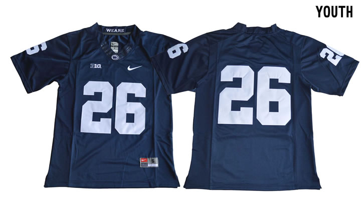 Penn State Nittany Lions #26 Saquon Barkley Navy Youth College Football Jersey,We sell and wholesale Penn State Nittany Lions #26 Saquon Barkley Navy Youth College Football Jersey on line form chian!