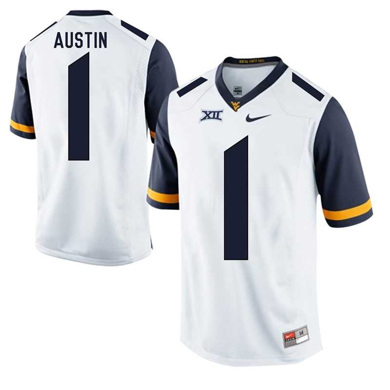West Virginia Mountaineers #1 Tavon Austin White College Football Jersey DingZhi,We sell and wholesale West Virginia Mountaineers #1 Tavon Austin White College Football Jersey DingZhi on line form chian!