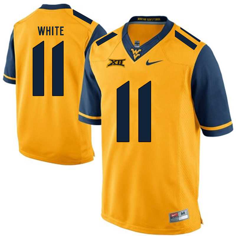 West Virginia Mountaineers #11 Kevin White Gold College Football Jersey DingZhi,We sell and wholesale West Virginia Mountaineers #11 Kevin White Gold College Football Jersey DingZhi on line form chian!