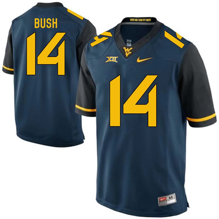 West Virginia Mountaineers #14 Tevin Bush Navy College Football Jersey DingZhi,We sell and wholesale West Virginia Mountaineers #14 Tevin Bush Navy College Football Jersey DingZhi on line form chian!