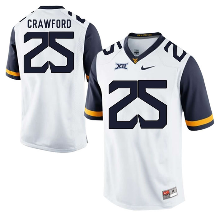 West Virginia Mountaineers #25 Justin Crawford White College Football Jersey DingZhi,We sell and wholesale West Virginia Mountaineers #25 Justin Crawford White College Football Jersey DingZhi on line form chian!