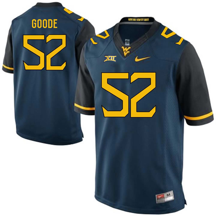 West Virginia Mountaineers #52 Najee Goode Navy College Football Jersey DingZhi,We sell and wholesale West Virginia Mountaineers #52 Najee Goode Navy College Football Jersey DingZhi on line form chian!