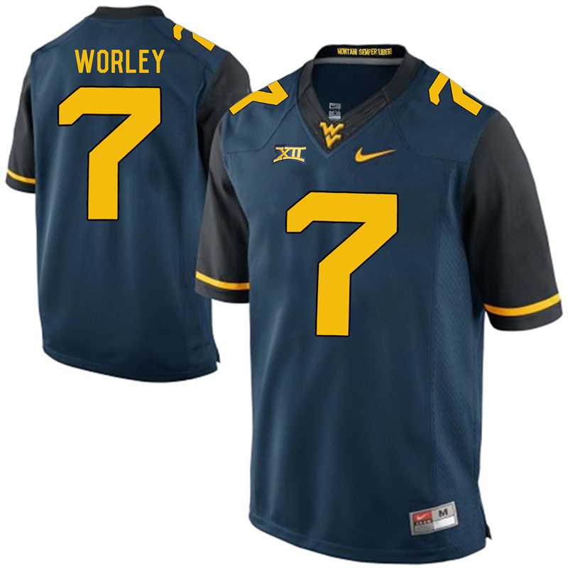 West Virginia Mountaineers #7 Daryl Worley Navy College Football Jersey DingZhi,We sell and wholesale West Virginia Mountaineers #7 Daryl Worley Navy College Football Jersey DingZhi on line form chian!