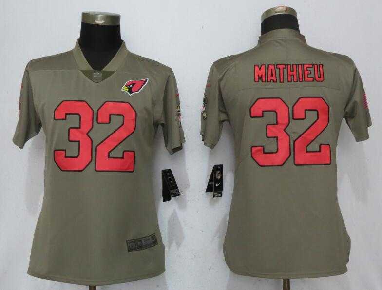 Women Nike Arizona Cardinals #32 Tyrann Mathieu Olive Salute To Service Limited Jerseys,We sell and wholesale Women Nike Arizona Cardinals #32 Tyrann Mathieu Olive Salute To Service Limited Jerseys on line form chian!