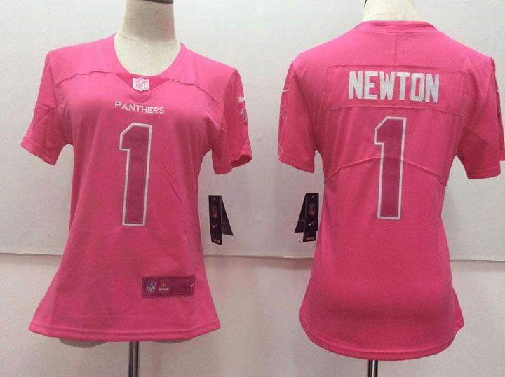 Women Nike Carolina Panthers #1 Cam Newton Pink Vapor Untouchable Player Limited Jerseys,We sell and wholesale Women Nike Carolina Panthers #1 Cam Newton Pink Vapor Untouchable Player Limited Jerseys on line form chian!