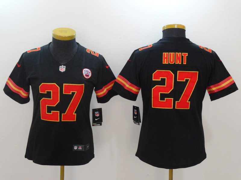 Women Nike Kansas City Chiefs #27 Kareem Hunt Black Vapor Untouchable Player Limited Jerseys,We sell and wholesale Women Nike Kansas City Chiefs #27 Kareem Hunt Black Vapor Untouchable Player Limited Jerseys on line form chian!