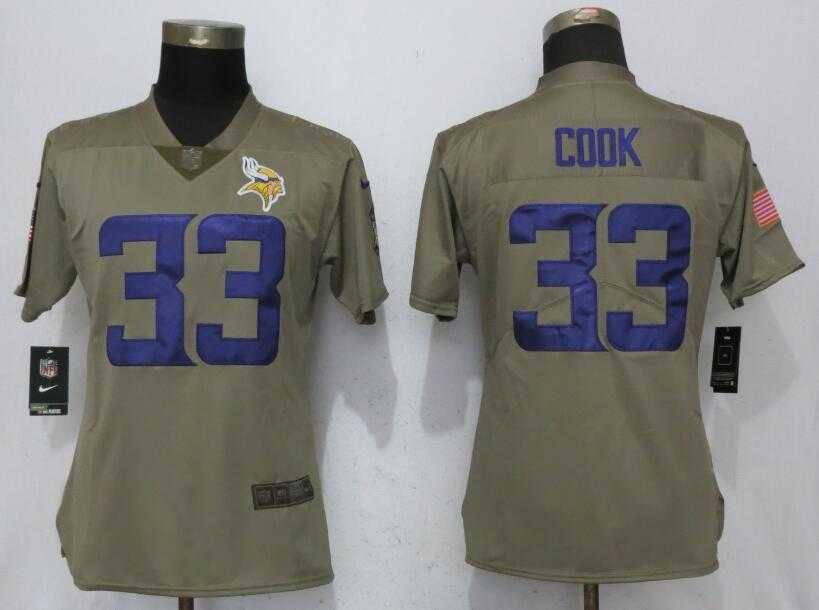 Women Nike Minnesota Vikings #33 Dalvin Cook Olive Salute To Service Limited Jerseys,We sell and wholesale Women Nike Minnesota Vikings #33 Dalvin Cook Olive Salute To Service Limited Jerseys on line form chian!