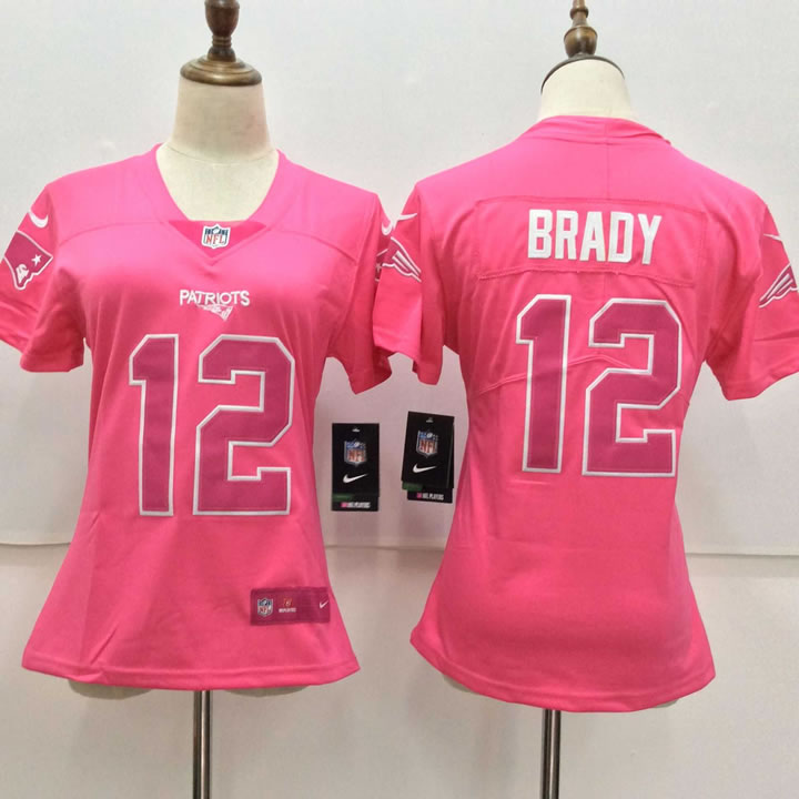 Women Nike New England Patriots #12 Tom Brady Pink Vapor Untouchable Player Limited Jerseys,We sell and wholesale Women Nike New England Patriots #12 Tom Brady Pink Vapor Untouchable Player Limited Jerseys on line form chian!