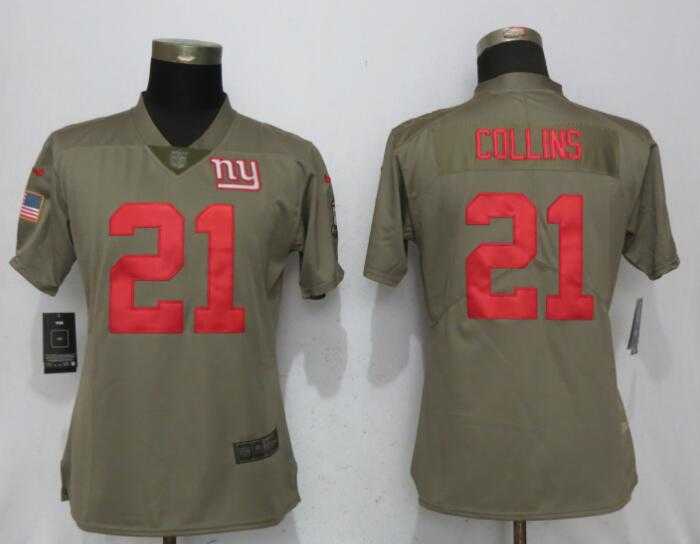 Women Nike New York Giants #21 Landon Collins Olive Salute To Service Limited Jerseys,We sell and wholesale Women Nike New York Giants #21 Landon Collins Olive Salute To Service Limited Jerseys on line form chian!