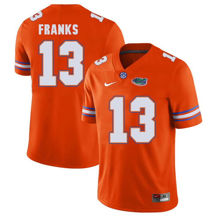 Florida Gators #13 Feleipe Franks Orange College Football Jersey,We sell and wholesale Florida Gators #13 Feleipe Franks Orange College Football Jersey on line form chian!
