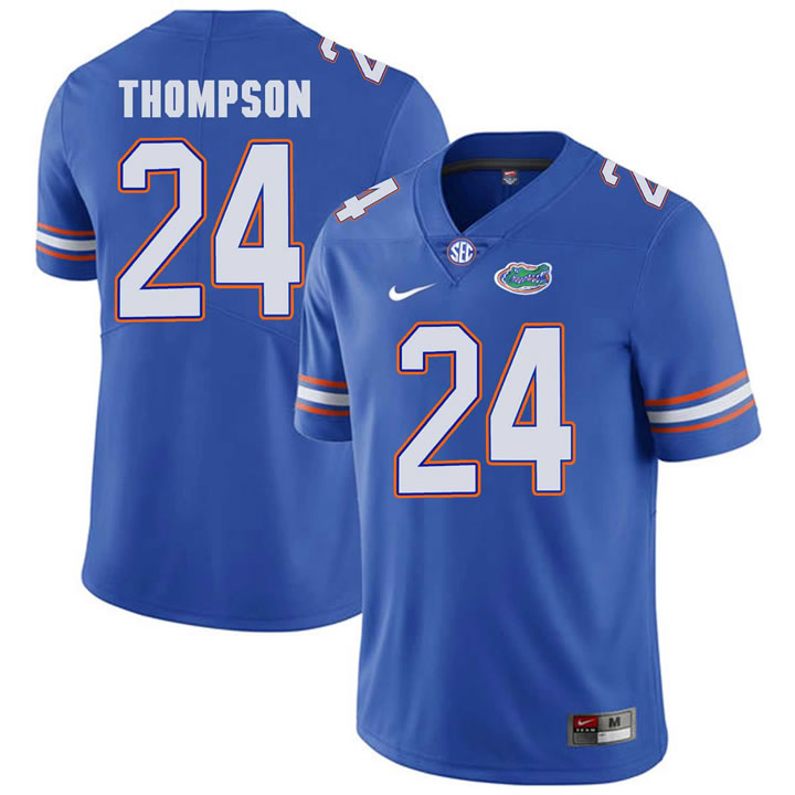 Florida Gators #24 Mark Thompson Blue College Football Jersey,We sell and wholesale Florida Gators #24 Mark Thompson Blue College Football Jersey on line form chian!